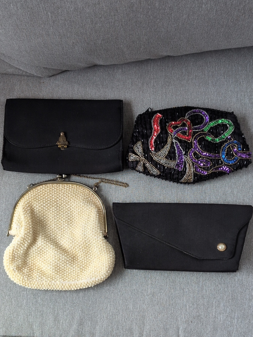 Lot Of Vintage Evening Clutches